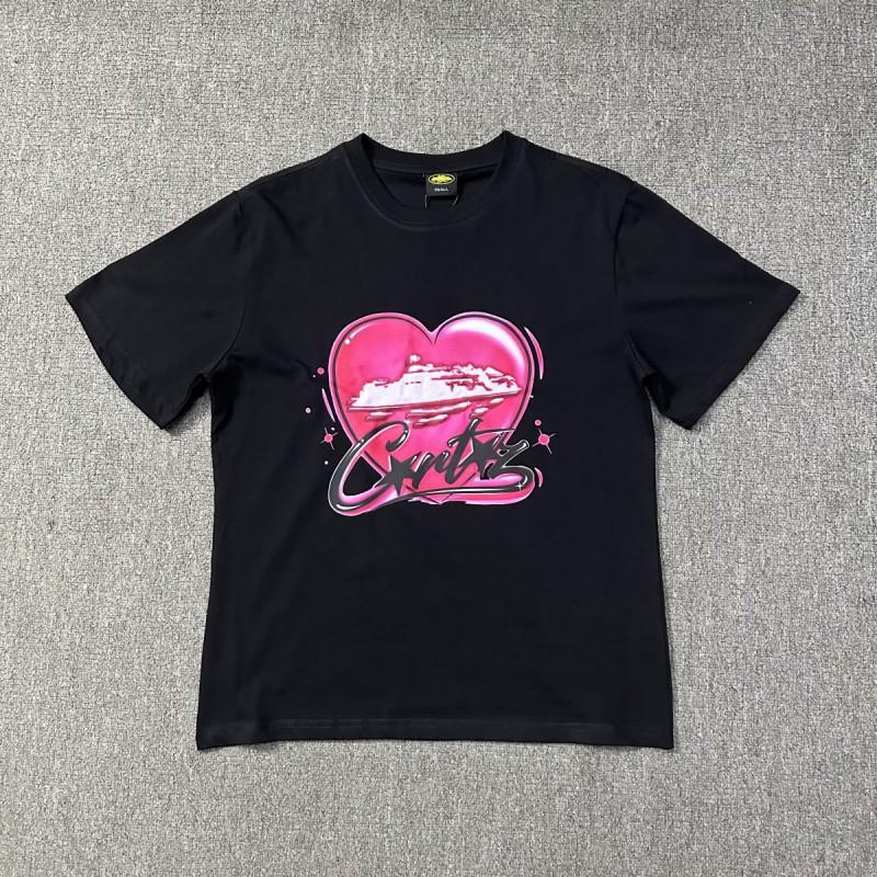 Corteiz Short Sleeve T-Shirt Streetwear Casual Hip Hop Couple Tee Men Women