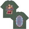 Shakira Las Mujeres Ya No Lloran World Tour 2026 Tshirt Unisex Unisex Fashion Tshirt Loose Casual Cotton Vintage Hiphop Tshirts