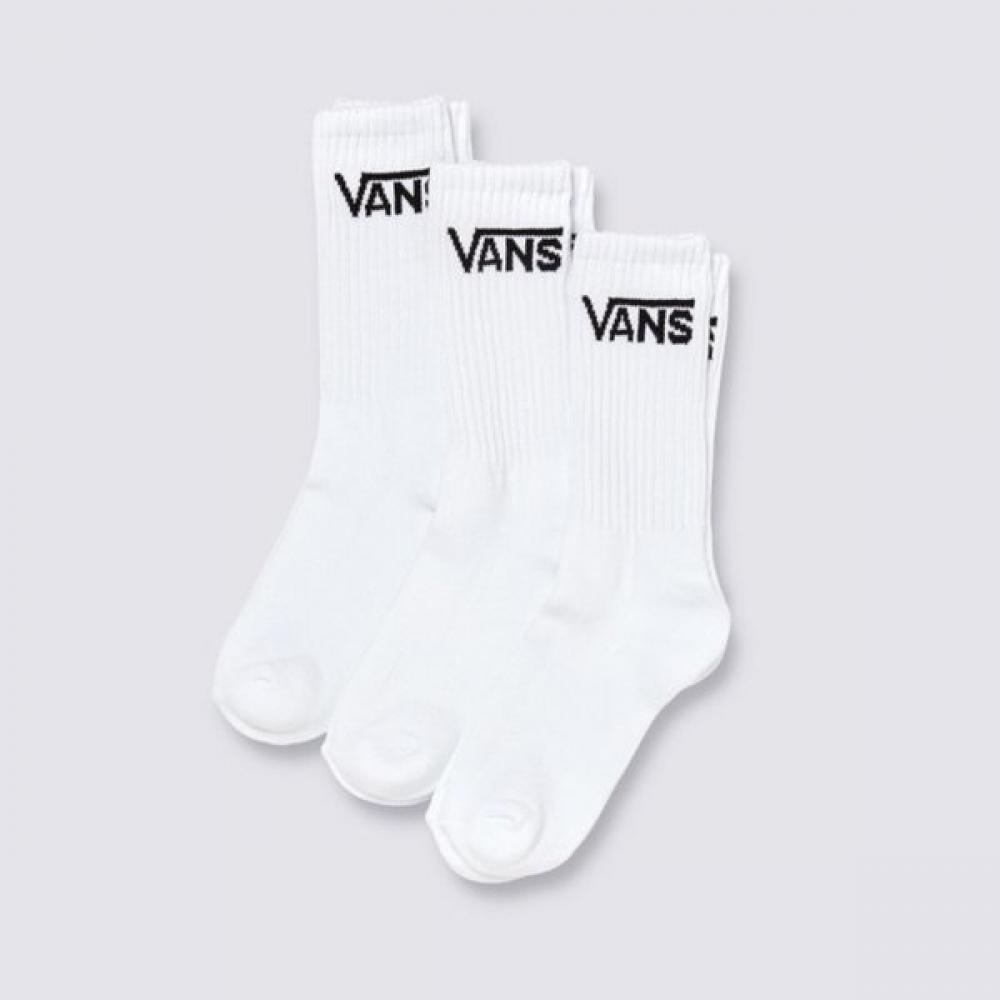 

Vans Обычные классические носки Crew SockS 3 шт. Vn000f0xwht Белые S size/L(951)