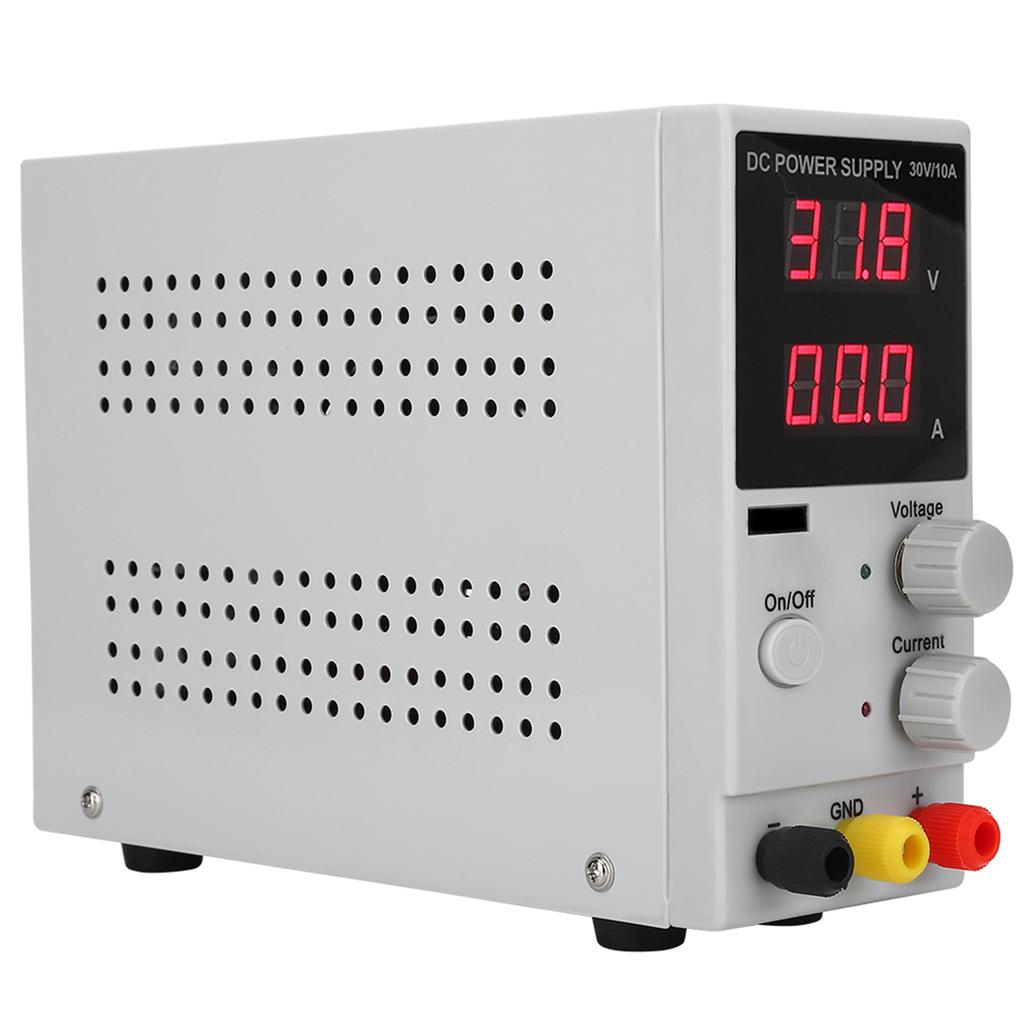 0  0 10A Adjustable Digital Display DC Power Supply Switching Power Source