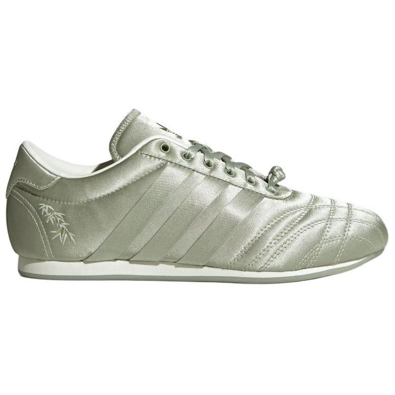 Adidas Originals Taekwondo Lace W Soft Comfortable Non-Slip Durable Low-Top Training Shoes Women Sneakers Green JR7449