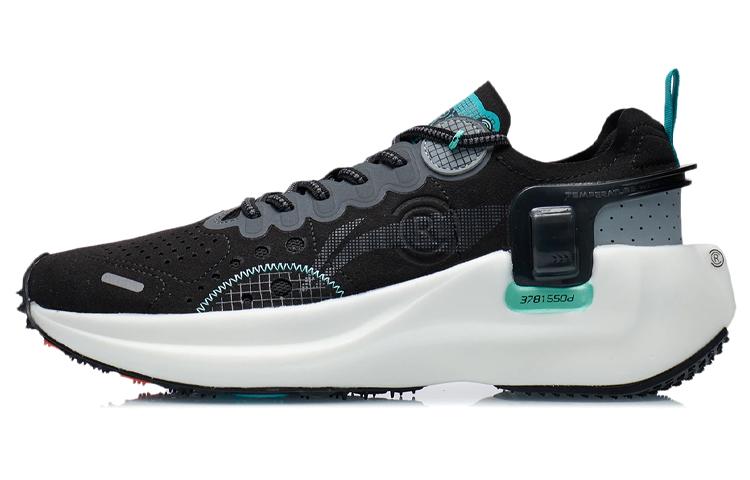 Li Ning Ranger Running Shoes Men s Low Top Black/Dark Iron Gray/White ARYR063-2 40
