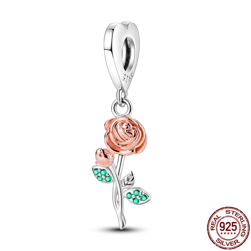 

S925 Стерлингового Серебра Светящиеся Красочные Светлячки Подвески Подходит Браслет Из Бисера DIY Ювелирные Изделия Для Женщин Подарок Лидер продаж