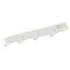 Storage Wall Hook Plastic Adhesive Sliding Multifunctional Wall Hanger for Bedroom Kitchen Bathroom