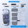 Compatible Sunshade for Tesla Model Y/3/YL: Sunroof, Front Windshield, and Rear Window Heat Insulation.