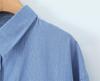 Korean Retro Striped Long-Sleeve Shirt & Strapless Camisole with Loose Wide-Leg Casual Pants for Women