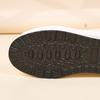 Women's Black Sneakers Height Increase White Leather Boots Platform Casual High Top Thick Sole Elevator Shake Shoes for Students
