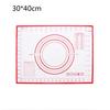 Multiple Sizes Silicone Baking Mat Heat-Resistant Baking Oven Sheet Liner Non-Stick Cookie Pastry Pizza Dough Pad Kitchen Supplies