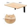 Wall-mounted Multiple Combination Cat Shelf Hammock With Sisal Cat Grab Post Ladder And Cat Pedal Jump Platform Cat House
