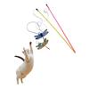 Interactive Cats Teaser Wand Toy With Bells Realistic Dragonflies Design For Kitten Playtimes And Exercise Stick Gift