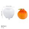 3D Orange Silikonform DIY Frucht Hässliche Orange Kerzenformen Backen Fondant Dessert Mousse Eiswürfel Eisform Für Handgemacht