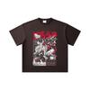 260 GSM Double Yarn 32 Count 100% Cotton Baki V3 Print Unisex Heavy Cotton T Shirt