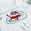Imitation Cashmere Carpet Household Special Shaped Bedroom Decorative Floor Mat Bathroom Absorbent Foot Mat