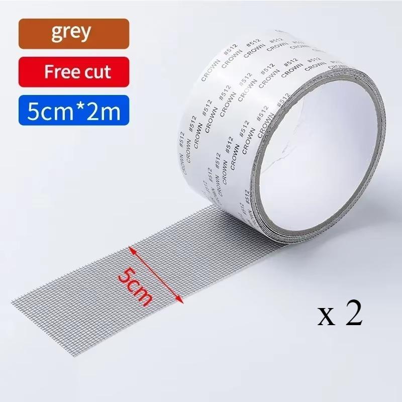 Páska na opravu okenní clony Samolepicí Proti komárům Dveřní Síť proti komárům DIY Stříhatelná Síť proti komárům Proti mouchám Hmyzu