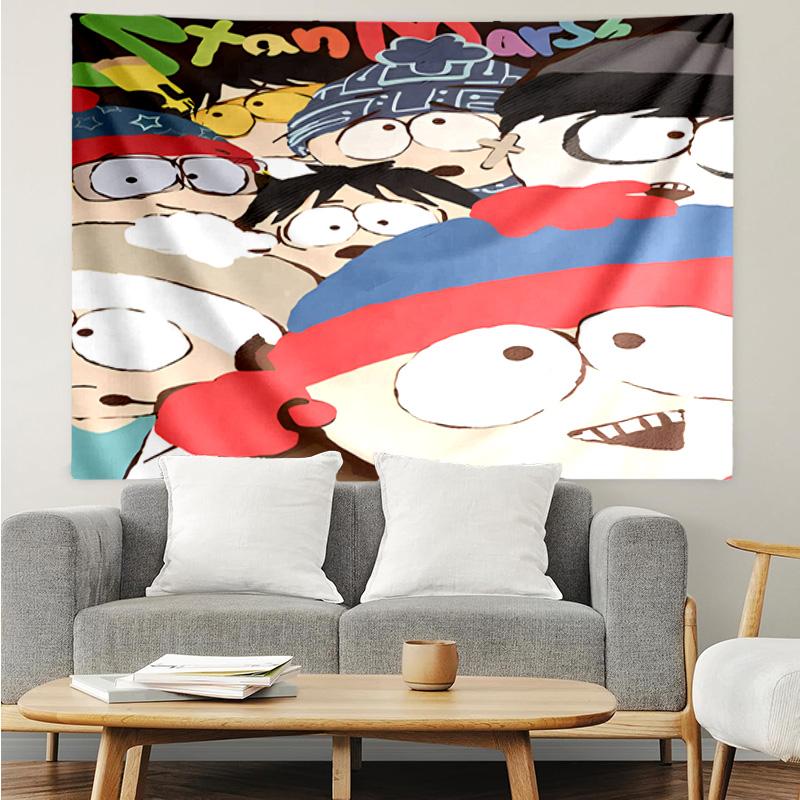 South Friends Adventure Tapestry Hanging for Bedroom,Livingroom, Playroom,Decor Art Room Wall Tapestry Holiday and Birthday Gifts