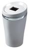 Tsuchiya Yac Car X X 8 Cm Ashtray/Tumbler, Ash, White, 18.11 12.19 (PZ-627)