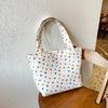 Stylish White Tote Bag For Women With Large Capacity Perfect For Casual Shopping And Commuting