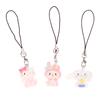 Sanrio Phone Pendant Melody Cinnamoroll Keychain Lanyard Kuromi Bag Charm Hello Kitty Hanging Rope Decoration
