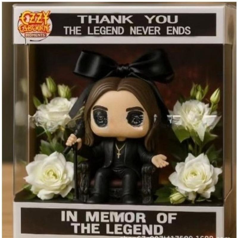 

Фігурка Оззі Осборна Дякую Оззі Фінальне шоу Повернення до початку Прощальне шоу 2025 Фігурка Настільні прикраси Орнаменти