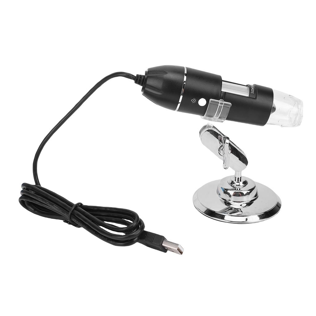 1600X Microscope 3 in 1 Interface HD 4 Level Brightness LED Fill Light Multifunctional APP Control Microscope Kit for Repairs Maintenance