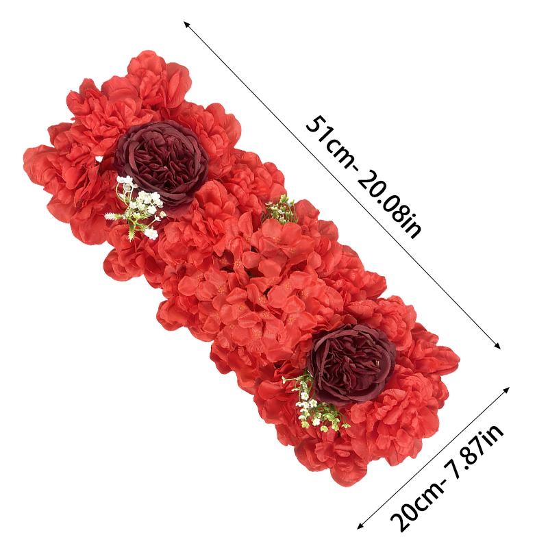 

Новые трансграничные композиции из искусственных цветов используются для украшения свадеб на открытом воздухе, празднования дней рождения и оформления домашних сцен. красный