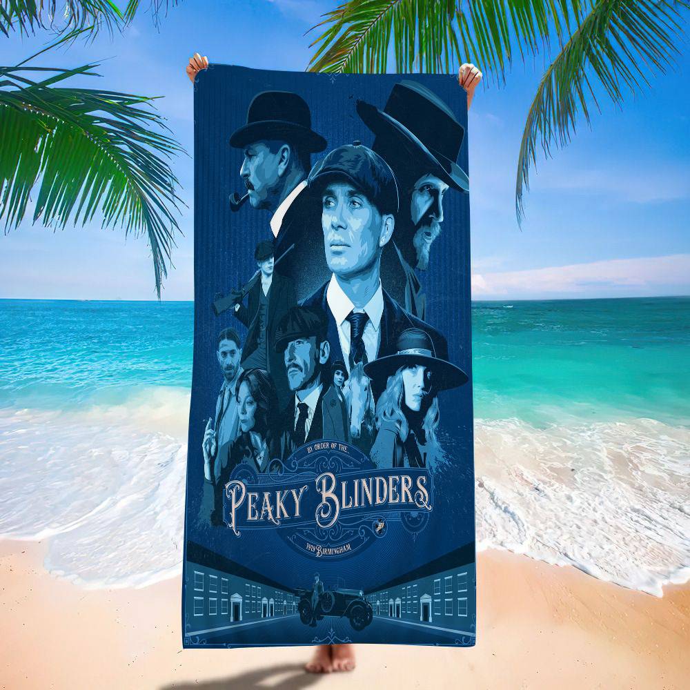 Movie P-Peaky B-Blinders TV Microfiber Beach Towel Absorbent Quick Dry Soft Yoga Swimming Resort Mountain Climbing Towel