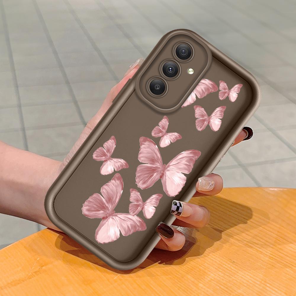 Soft Silicone Square Ladders Cartoon Pattern Full Cover Camera Protection Shockproof Case for Huawei Honor Xiaomi Redmi Samsung