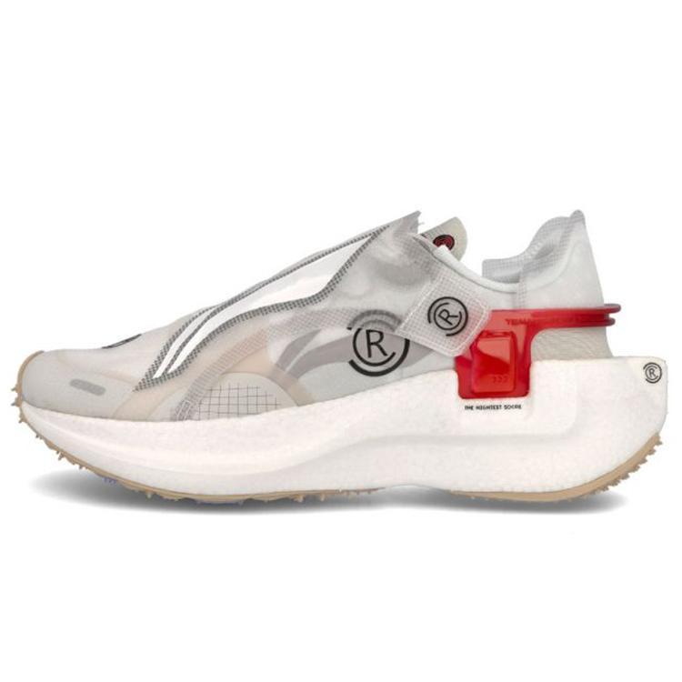 

Li Ning Paris Fashion Week Slip Resistant, Abrasion Resistant, Breathable Low top Running Shoes Unisex White Gray ARHQ151-2 41.5