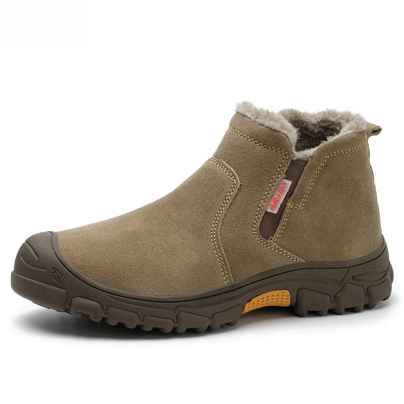 Bofuniao Men s Lightweight Padded Safety Work Shoes 36