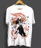 Ichigo Kurosaki Tshirt Unisexga Strip Horror Anime Gift Shirt White
