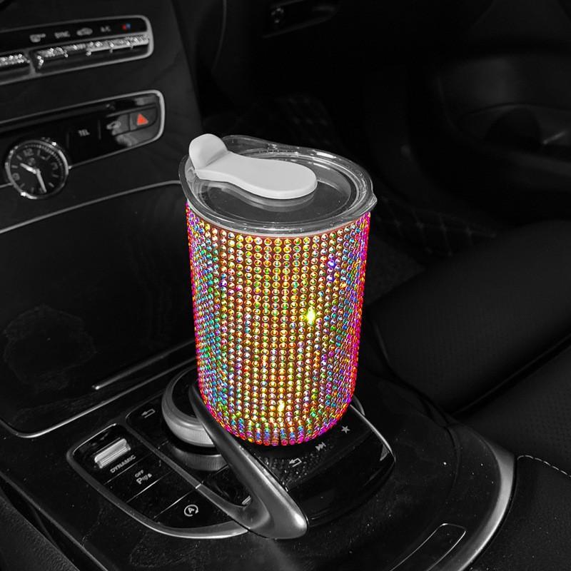Stainless Steel Travel Mug Car Use Minimalist Ins Style Compact Pocket Cup Direct Drink No Tea Strainer