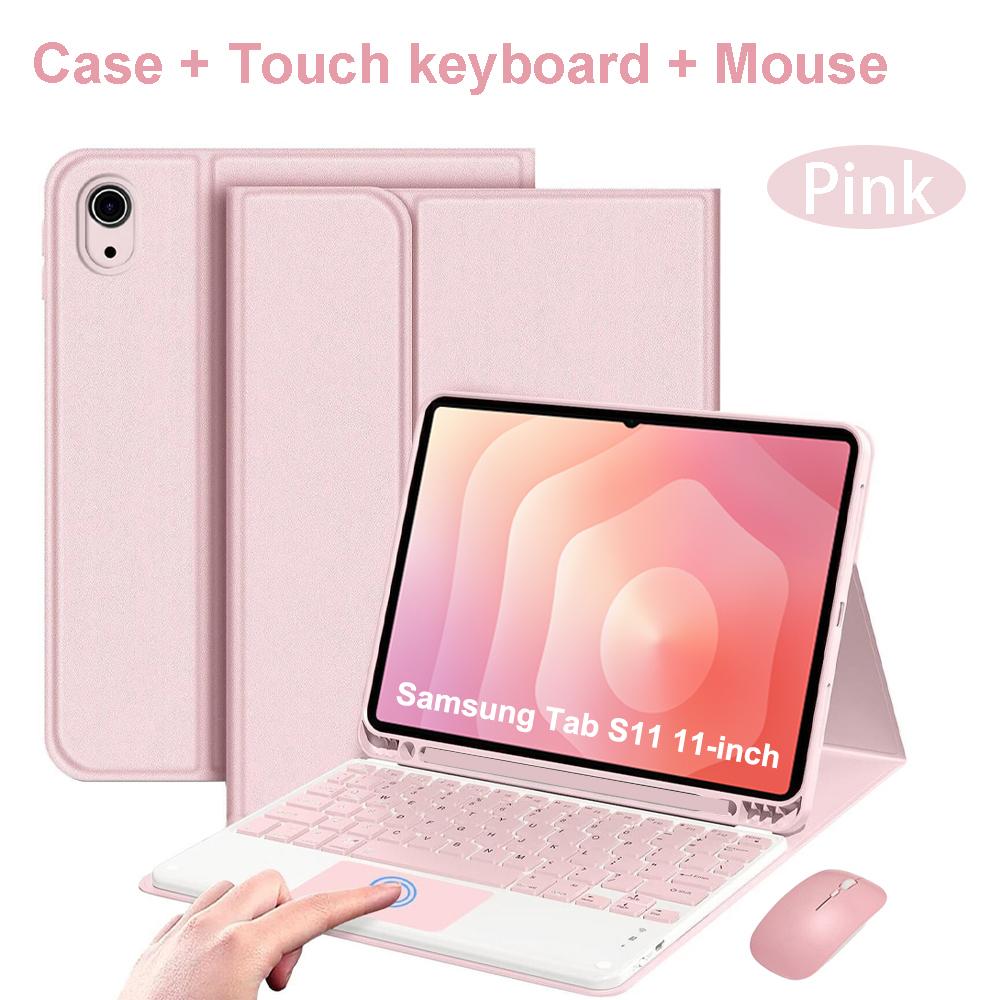 Case for Samsung Galaxy Tab S11 11-inch,Bluetooth Keyboard Cover for Galaxy S11 SM-X730/X736B,for Samsung Smart Stand Cover