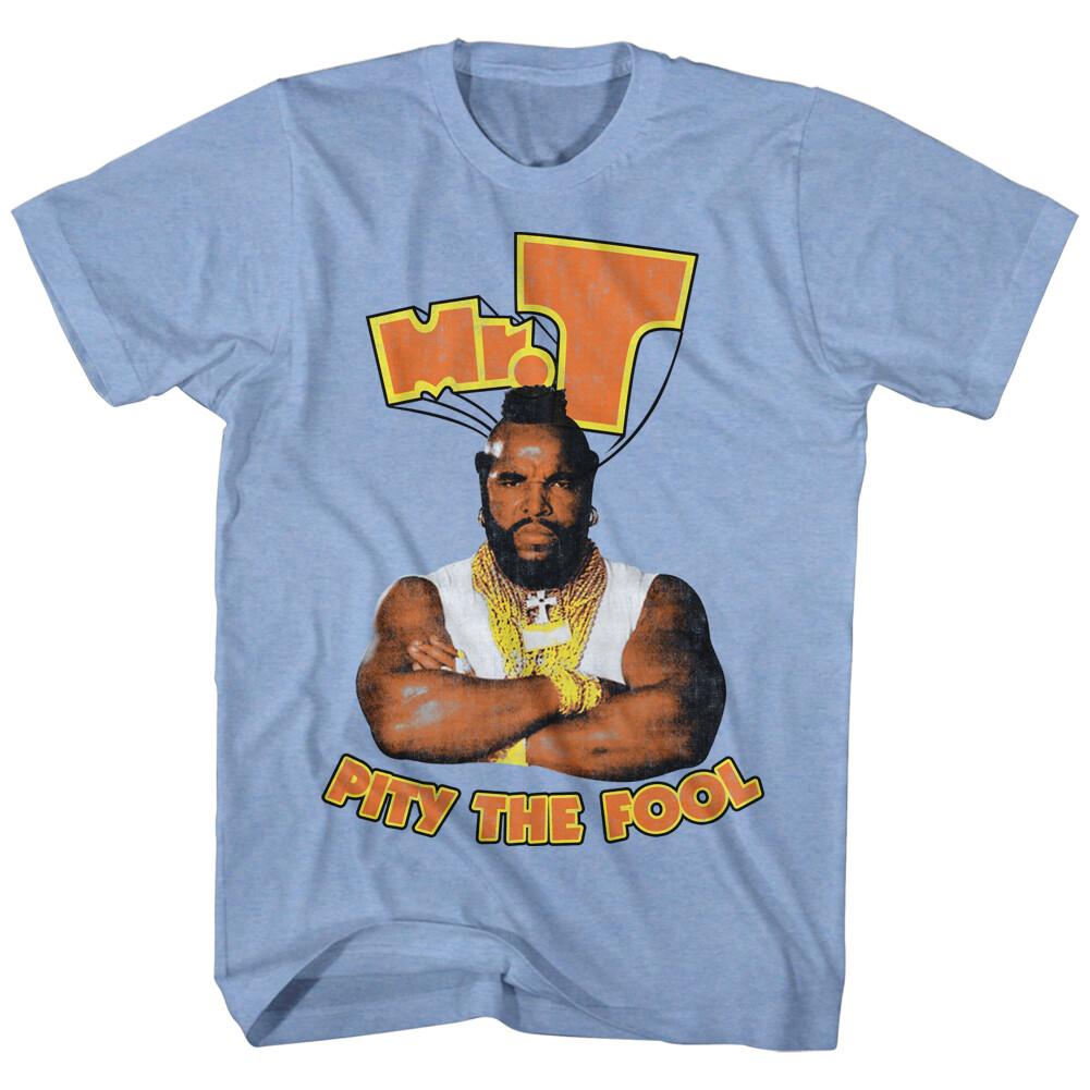 Mr T Pity The Fools Men T Shirt The A Team B.A. Baracus S