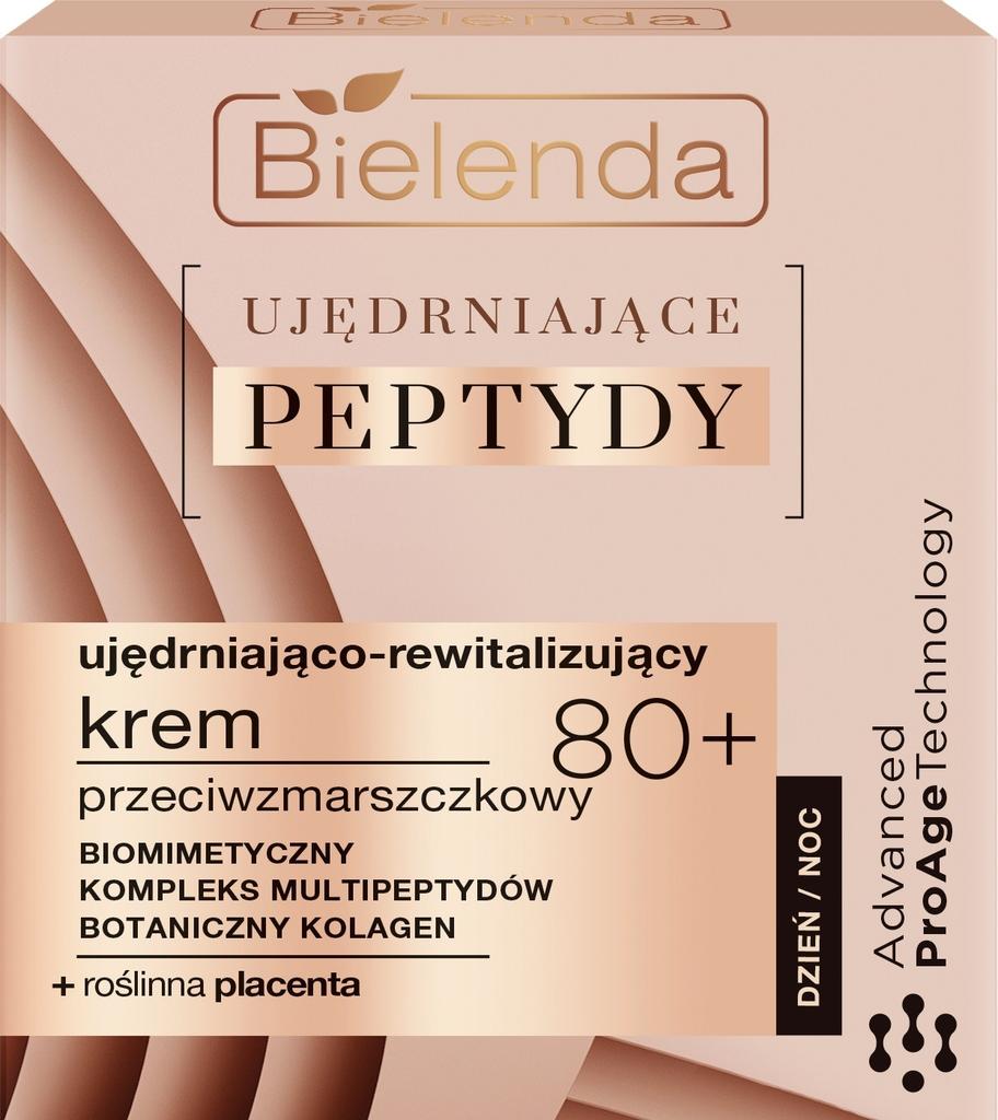 Bielenda Peptidi Rassodanti 80+ Crema Rassodante-Rivitalizzante Antirughe Giorno e Notte 50ml