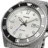 Casio Analog Dive Watch Duro Stainless Steel Silver Dial MDV-107D-7AV