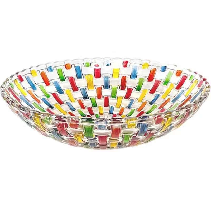 VAKADA Ręcznie Malowana Waza ze Szkła Borokrzemowego