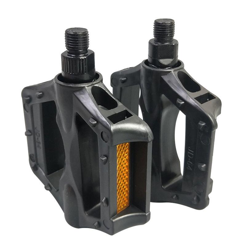 Silniční pedály Protiskluzové Horská kola Sportovní Outdoorové Díly Cyklistika 1 pár Plastová Plochá Platforma Pevný převod Cyklistické Příslušenství
