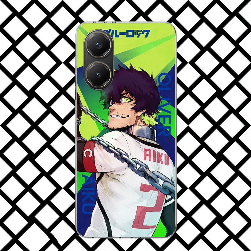 Hot Anime Blue Lock Phone Case for Xiaomi Poco F7 Ultra X7 X6 X5 Pro X4 Gt M8 M7 Redmi 15 15C 13 13C 12 12C Soft Cover Fundas Po