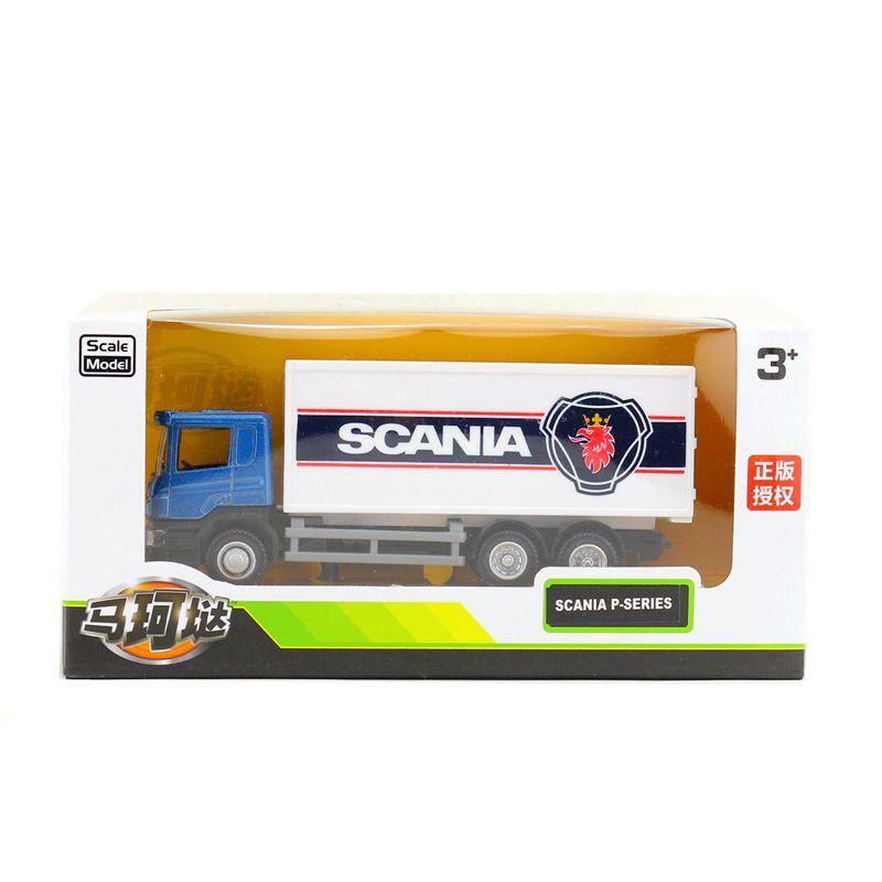 Yufeng Mackay 164 Alloy Model Scania Man Engineering Vehicle Mixer Fire Truck Container Truck