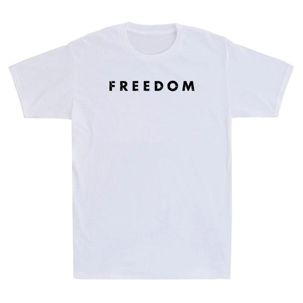 Рубашка Чарли Свобода Свобода Слова Патриотическая США Любовь к Америке Ретро Мужская Унисекс Футболка S