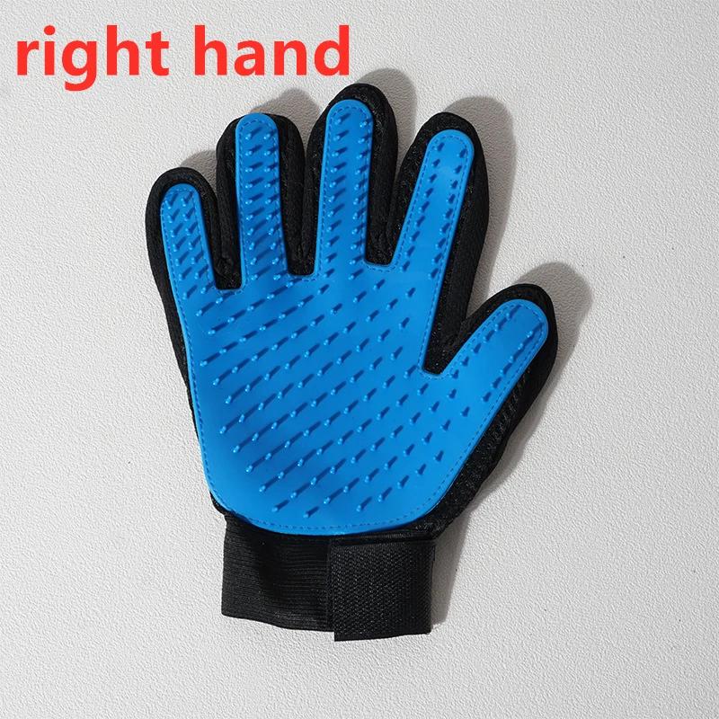 1Pc Pet Grooming Glove Cat Hair Brush For Cleaning Massage Dog Cat Removeing Hair Brush Dematting Deshedding Glove