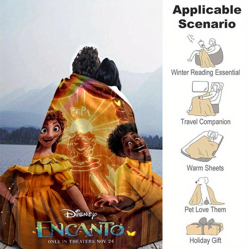 1pc, Disney's Encanto Home Décor Gift Throw Blankets, Living Room, Bedroom, Sofa Blanket, Outdoor Blanket