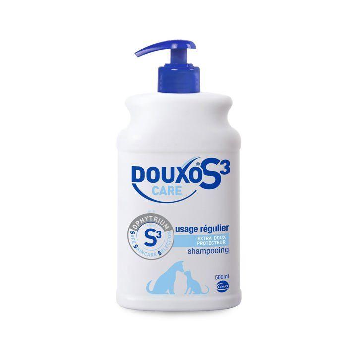 Shampooing - ceva - douxos3 care - usage régulier - 500ml - hydratant pour chien et chat