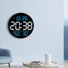 LED Digital Wall Clock Large Display Electronic Alarm Clock Remote Controlled Automatic Backlights Temperature Humidity