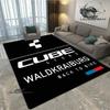 3D Bicycle brand logo printed carpet fashion home decoration non-slip carpet photography propsmal area rug birthday gift