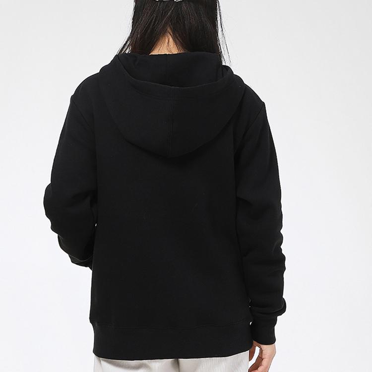 Nike Fleece-Lined Hoodie Pullover Women Tops Black DH1412-010