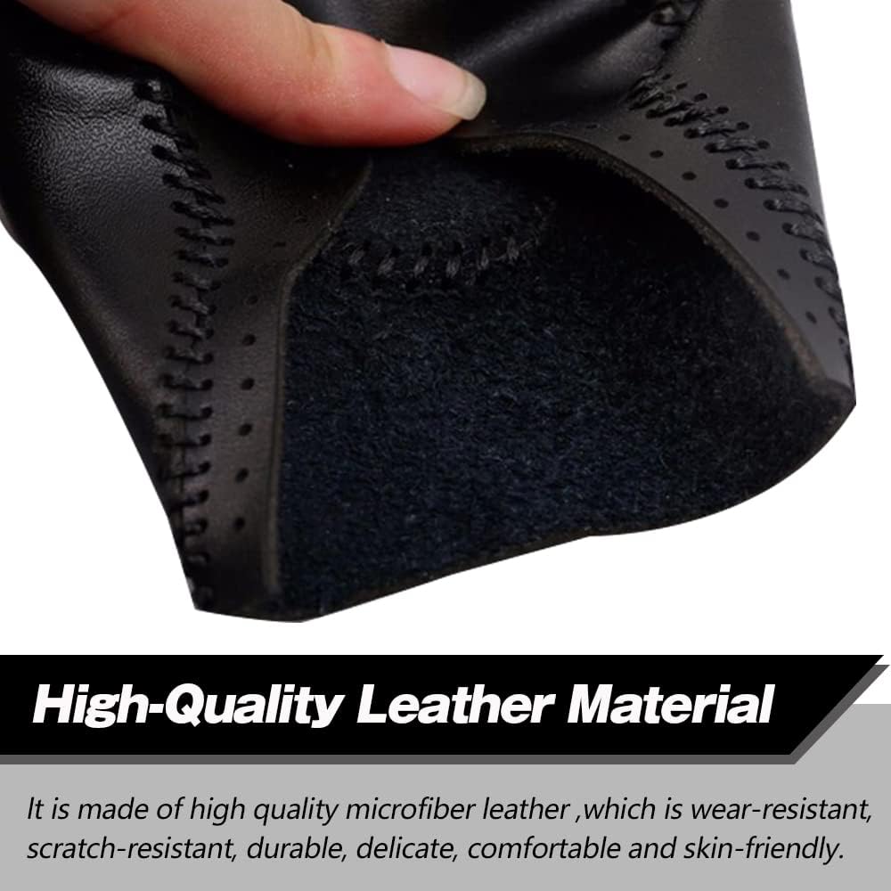 Gear Shift Knob Cover Automatic Transmission Boots Shift Lever Leather Sheath Accessories Fit for Honda CR-V CRV 2017 2018 2019 2020 2021