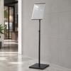 A4 Poster Display Stand Clear Visibility for Retail Shops, Exhibitions