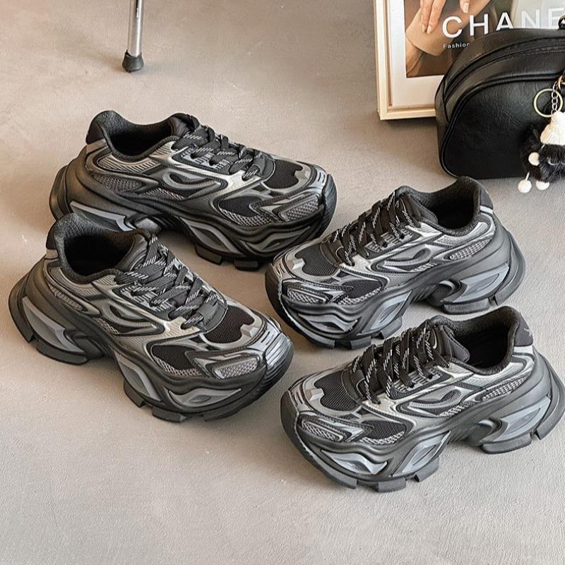 New cross-pupil cat's eye shoes sports and leisure shoes children's spring and summer versatile lightweight height increase women