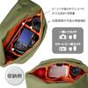 HAKUBA Chululu Camera Renew Flap Shoulder Bag Olive A Sustainable Bag Made from Recycled with a Casual Design Perfect for Everyday Bag, M,